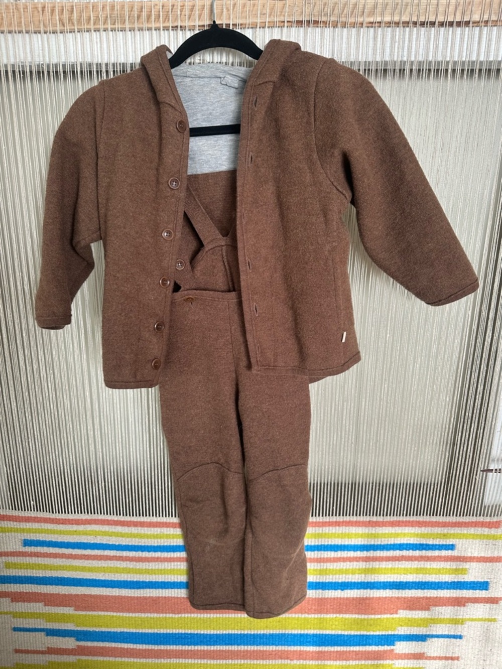 Disana Wool Jacket & Overalls Set